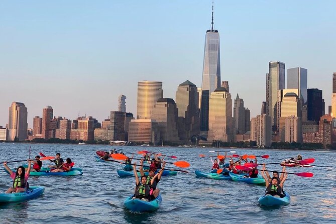 Sunset Kayak Tour - Liberty State Park from the water