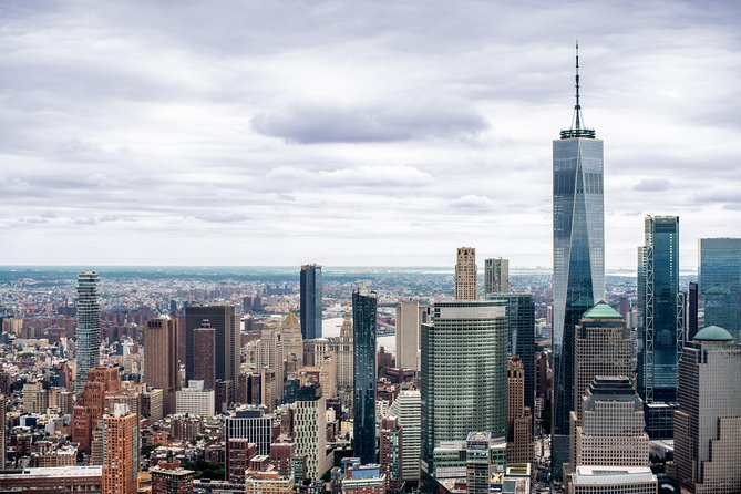 The Manhattan Helicopter Tour of New York - Lower Manhattan from above
