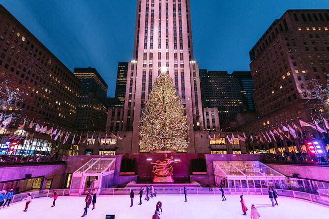 The Rink at Rockefeller Center Ice Skating Ticket - Mobile entry and choosing your visit time