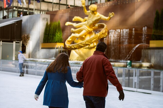 The Rink at Rockefeller Center Ice Skating Ticket - A manageable group size for a self-guided outing