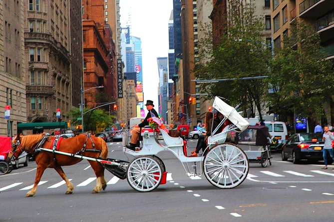 VIP Horse Carriage Ride through Central Park (Up to 4 Adults) - Strawberry Fields and the Dakota area