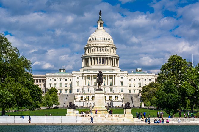 Washington DC Day Tour from New York City - Passing the US Capitol and pausing at the National Mall