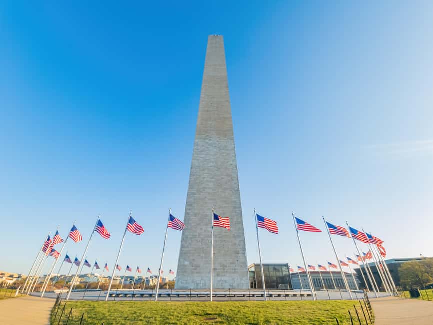 Washington DC: Washington Monument Top View Reserved Entry - Reaching the top of the Washington Monument
