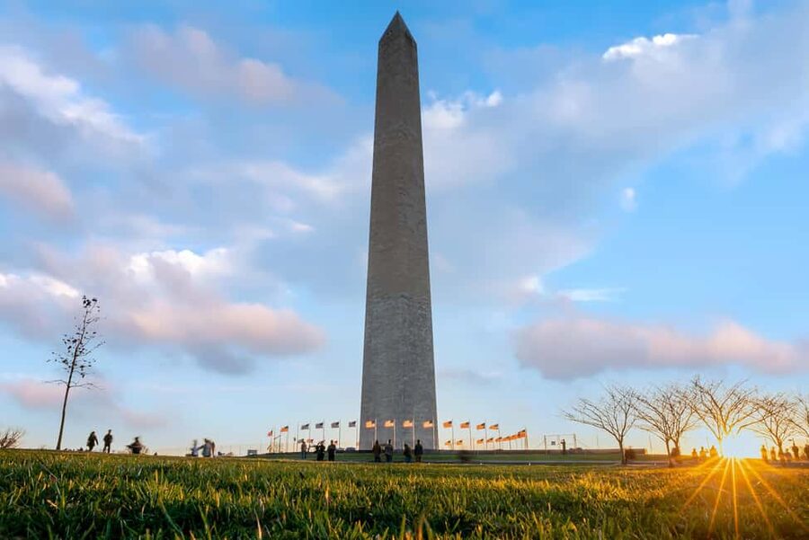Washington DC: Washington Monument Top View Reserved Entry - Using the digital guidebook well